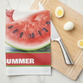 Popscles and Watermelon, HELLO SOMMER Geschirrtuch (Viertel Falte)
