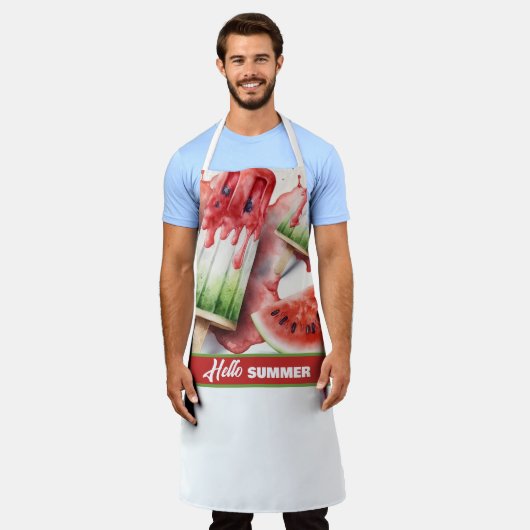 Popscles and Watermelon, HELLO SOMMER Schürze (Getragen)