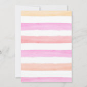 Popsice Ice Cream Geburtstag Summer Pool Party Einladung (Rückseite)