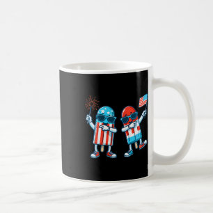 Popsicle American Flag 4. Juli Patriotic Sommer Kaffeetasse