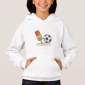 Popsicle and soccer ball hoodie (Vorderseite)