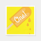 Popsicle Birthday Party Serviette (Vorderseite)