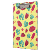 Popsicle, Cherry, Strawberry & Watermelon Blätter Klemmbrett (Links)