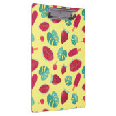 Popsicle, Cherry, Strawberry & Watermelon Blätter Klemmbrett (Rechts)