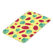 Popsicle, Cherry, Strawberry & Watermelon Blätter Magnet (Linke Seite)