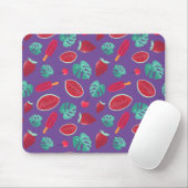 Popsicle, Cherry, Strawberry & Watermelon Blätter Mousepad (Mit Mouse)