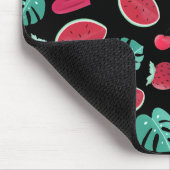 Popsicle, Cherry, Strawberry & Watermelon Blätter Mousepad (Ecke)