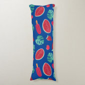 Popsicle, Cherry, Strawberry & Watermelon Seitenschläferkissen (Vorderseite Vertikal)