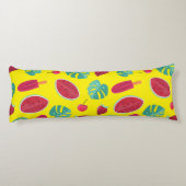 Popsicle, Cherry, Strawberry & Watermelon Seitenschläferkissen (Rückseite)