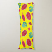 Popsicle, Cherry, Strawberry & Watermelon Seitenschläferkissen (Vorderseite Vertikal)