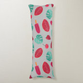 Popsicle, Cherry, Strawberry & Watermelon Seitenschläferkissen (Vorderseite Vertikal)