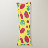 Popsicle, Cherry, Strawberry & Watermelon Seitenschläferkissen (Vorderseite Vertikal)