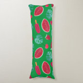 Popsicle, Cherry, Strawberry & Watermelon Seitenschläferkissen (Vorderseite Vertikal)
