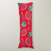 Popsicle, Cherry, Strawberry & Watermelon Seitenschläferkissen (Vorderseite Vertikal)