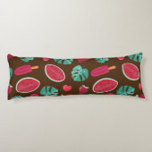 Popsicle, Cherry, Strawberry & Watermelon Seitenschläferkissen (Rückseite)