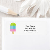 Popsicle Eis Lololly Custom Rücksendeadressen-Aufk (Insitu)