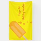 Popsicle-niedlicher Sommer-1. Banner (Vertikal)