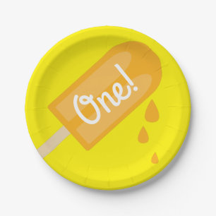 Popsicle-niedlicher Sommer-1. Pappteller