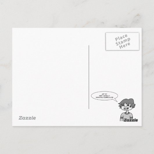 Popsicle Parade - PostCard Postkarte (Rückseite)