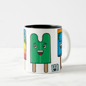 Popsicle-Parade - Tasse (VorderseiteRechts)