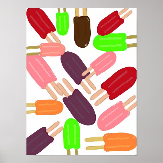 Popsicle Paradise Poster (Vorne)