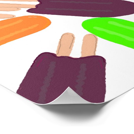 Popsicle Paradise Poster (Ecke)