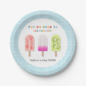 Popsicle Party Pappteller (Vorderseite)