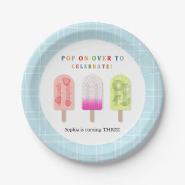 Popsicle Party Pappteller