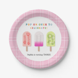 Popsicle Party Pappteller