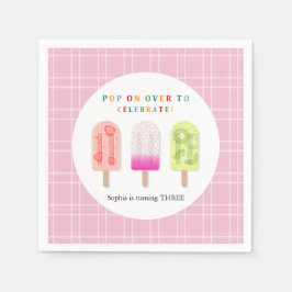 Popsicle Party Serviette