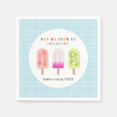 Popsicle Party Serviette (Vorderseite)
