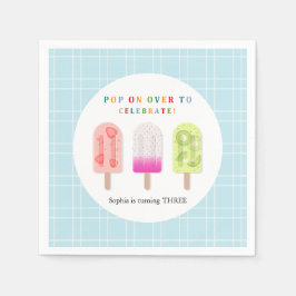 Popsicle Party Serviette