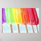 popsicle rainbow poster (Vorne)