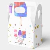 Popsicle She is ready to Pop Baby Shower Geschenkschachtel (Geöffnet)