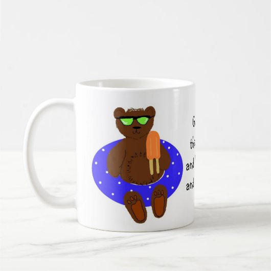 Popsicle Sprichwort Kaffeetasse (Links)