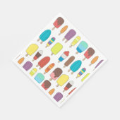 Popsicle Standard Luncheon Napkins Serviette (Ecke)