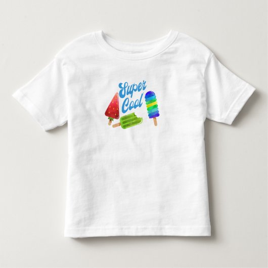 Popsicle Super Cool Boys T - Shirt (Vorderseite)