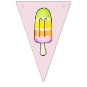 Popsicle Wimpelkette (Dritte Fahne)