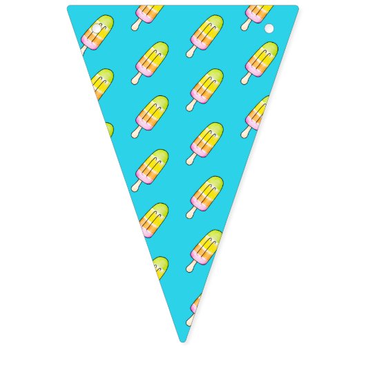 Popsicle Wimpelkette (Zweite Fahne)