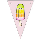 Popsicle Wimpelkette (Erste Fahne)