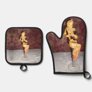 Popsicle Zehen Ofenhandschuh & Topflappen-Set