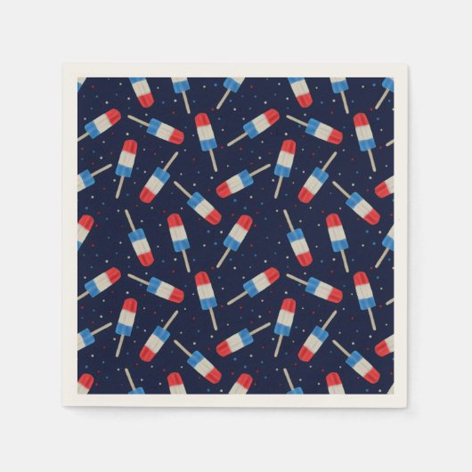 Popsicles At Night Serviette (Vorderseite)