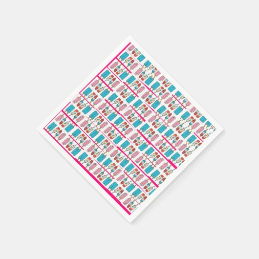 Popsicles Napkin Serviette (Ecke)
