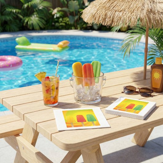 Popsicles Paper Napkins Serviette