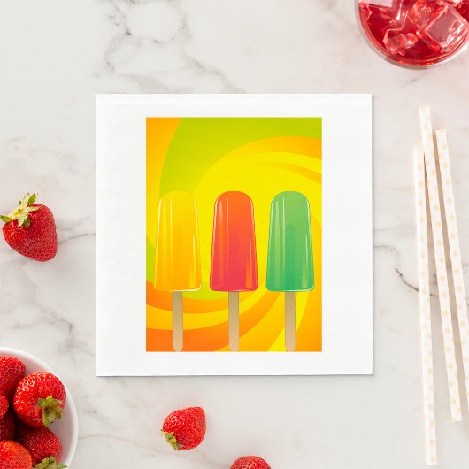 Popsicles Paper Napkins Serviette