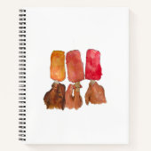 "Popsicles" SpiralNotebook Notizblock (Vorderseite)