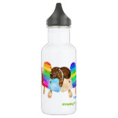 Popsiful Colorful Kids Personalisiert Edelstahlflasche (Links)