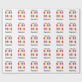 Popsiful Summer Birthday Party Geschenkpapier (Flach)