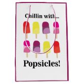 Popsiful Summer Birthday Party Mittlere Geschenktüte (Vorderseite)
