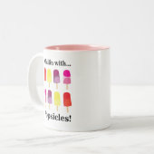 Popsiful Summer Zweifarbige Tasse (Vorderseite Links)